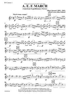 AEF March von Albert Stoessel (Download) 