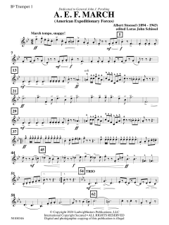 AEF March von Albert Stoessel (Download) 