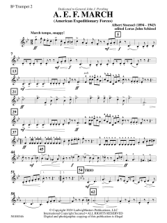 AEF March von Albert Stoessel (Download) 