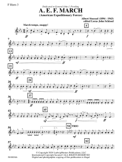 AEF March von Albert Stoessel (Download) 