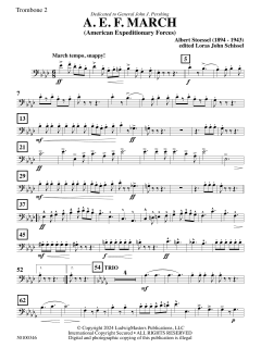 AEF March von Albert Stoessel (Download) 