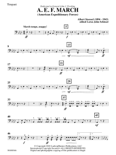 AEF March von Albert Stoessel (Download) 