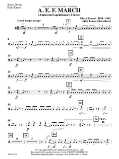 AEF March von Albert Stoessel (Download) 