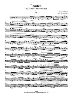 Études for Bassoon von Georges Gillet (Download) 