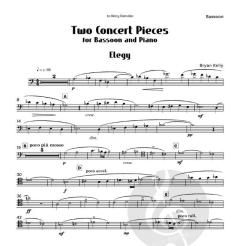 2 Concert Pieces von Bryan Kelly (Download) 