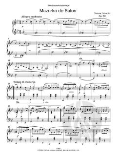 Part 2 of 2: Venezuelan Treasures for Piano, Vol. 5 von Teresa Carreño (Download) 