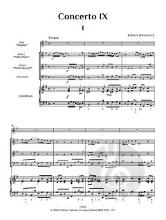Flute Concerto No. 9 in E minor von Robert Woodcock (Download) 