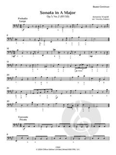 4 Sonatas op. 5 von Antonio Vivaldi (Download) 