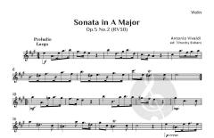 4 Sonatas op. 5 von Antonio Vivaldi (Download) 