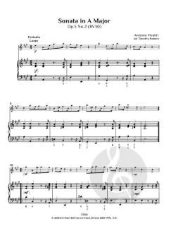 4 Sonatas op. 5 von Antonio Vivaldi (Download) 