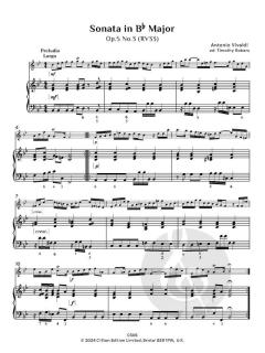 4 Sonatas op. 5 von Antonio Vivaldi (Download) 