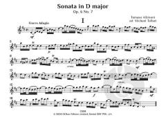 Trattenimenti armonici per camera - 12 Sonatas, op. 6 No. 5-8, Vol. 2 von Tomaso Giovanni Albinoni (Download) 