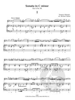 Trattenimenti armonici per camera - 12 Sonatas, op. 6 No. 9-12, Vol. 3 von Tomaso Giovanni Albinoni (Download) 