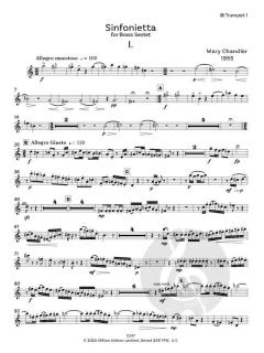 Sinfonietta von Mary Chandler (Download) 