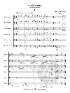 Sinfonietta von Mary Chandler (Download) 
