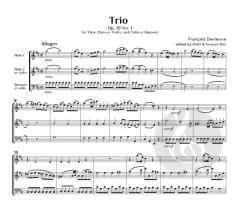 Trio op. 19 No. 1 von François Devienne (Download) 