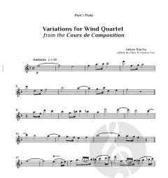 Variations for Woodwind Quartet von Anton Reicha (Download) 