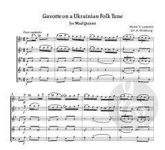 Gavotte on a Ukranian Folk Tune von Mykola Lysenko 
