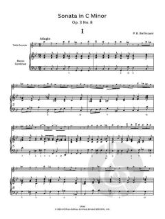 2 Sonatas in C minor von Paolo Benedetto Bellinzani (Download) 