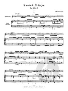 2 Sonatas in C minor von Paolo Benedetto Bellinzani (Download) 