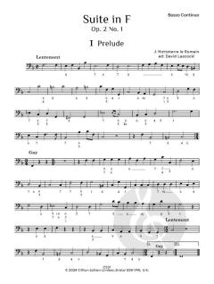 Suite in F, op. 2 No. 1 von Jacques-Martin Hotteterre (Download) 