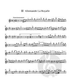 Suite in F, op. 2 No. 1 von Jacques-Martin Hotteterre (Download) 