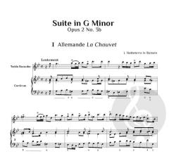 Suites in G minor, op. 2 No. 3a & 3b von Jacques-Martin Hotteterre (Download) 