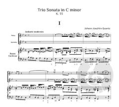 Trio Sonata in C minor, K. 33 von Johann Joachim Quantz (Download) 