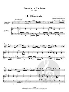 6 Sonatas op. 5 Nos. 1-3, Vol. 1 von Jean Baptiste Loeillet de Gant 