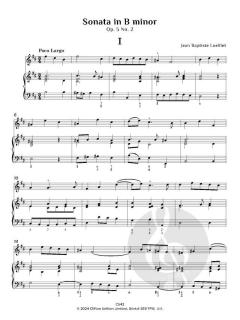 6 Sonatas op. 5 Nos. 1-3, Vol. 1 von Jean Baptiste Loeillet de Gant 