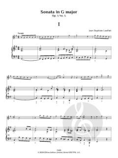 6 Sonatas op. 5 Nos. 4-6, Vol. 2 von Jean Baptiste Loeillet de Gant 