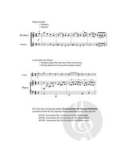 Concertinos for Young Violinists von Nigel Goldberg (Download) 