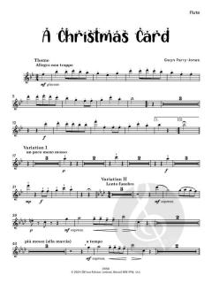 A Christmas Card von Gwyn Parry-Jones 