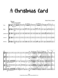 A Christmas Card von Gwyn Parry-Jones 