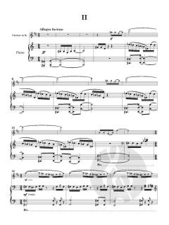 Sonata for Clarinet and Piano von Graham Lyons (Download) 