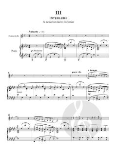 Sonata for Clarinet and Piano von Graham Lyons (Download) 
