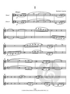 Sonata for 2 Oboes von Graham Lyons (Download) 