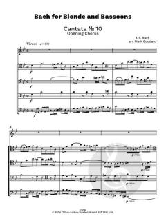 Bach for Blonde and Bassoons von Johann Sebastian Bach (Download) 