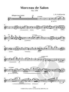 Morceau de Salon op. 228 von Johannes Wenzeslaus Kalliwoda (Download) 