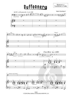 Buffoonery for Bassoon von Mark Goddard (Download) 