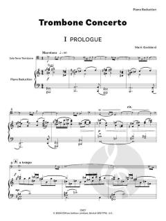 Trombone Concerto op. 65 von Mark Goddard (Download) 