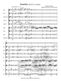 Nonetto op. 77 in A minor von Georges Onslow 