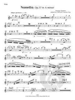 Nonetto op. 77 in A minor von Georges Onslow 