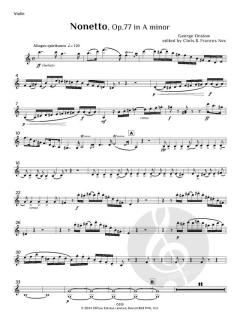 Nonetto op. 77 in A minor von Georges Onslow 