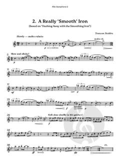 English Country Gig: 4 Jazzy Saxophone Trios von Duncan Stubbs (Download) 