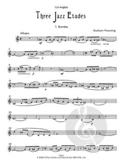 3 Jazz Etudes von Graham Powning (Download) 