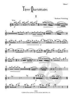 3 Quartobtudes von Graham Powning (Download) 