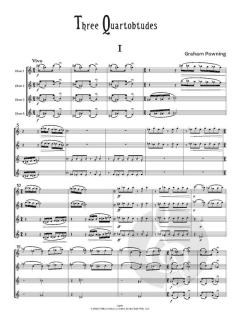 3 Quartobtudes von Graham Powning (Download) 