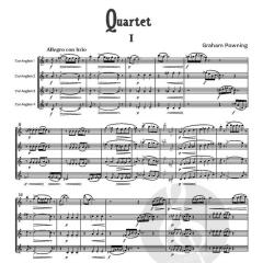 Quartet for 4 Cors Anglais von Graham Powning (Download) 