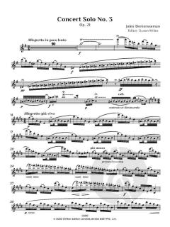 The Concerto Solos op. 19-21 von Jules Auguste Demersseman (Download) 